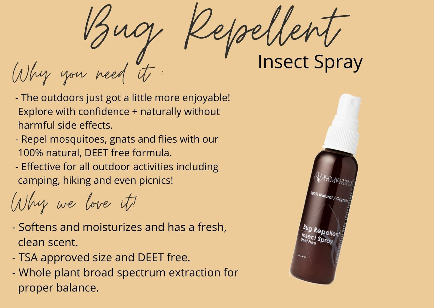 Insect Repellent Spray