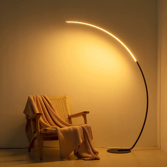 RGBW Modern Curve Floor Lamp | New Version