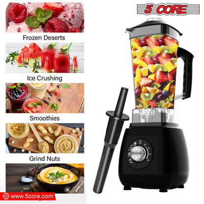 5Core Juicer Blender Machines 2000W Countertop Kitchen Smoothie Maker