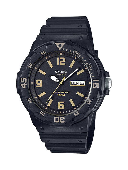 Casio Men's 'Classic' Quartz Resin Casual Watch, Color Black (Model: